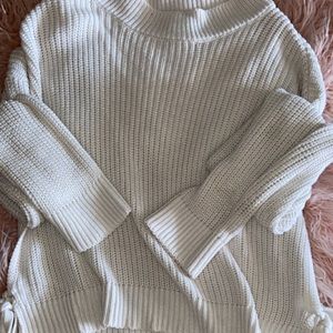 Cozy knit sweatshirt !